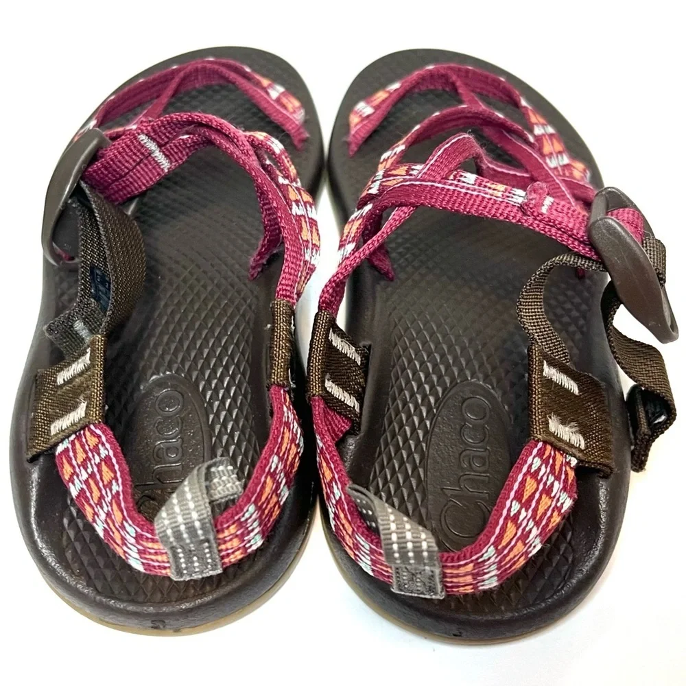 Chaco Girls Youth Z Cloud Double Strap Sandals Sz 3